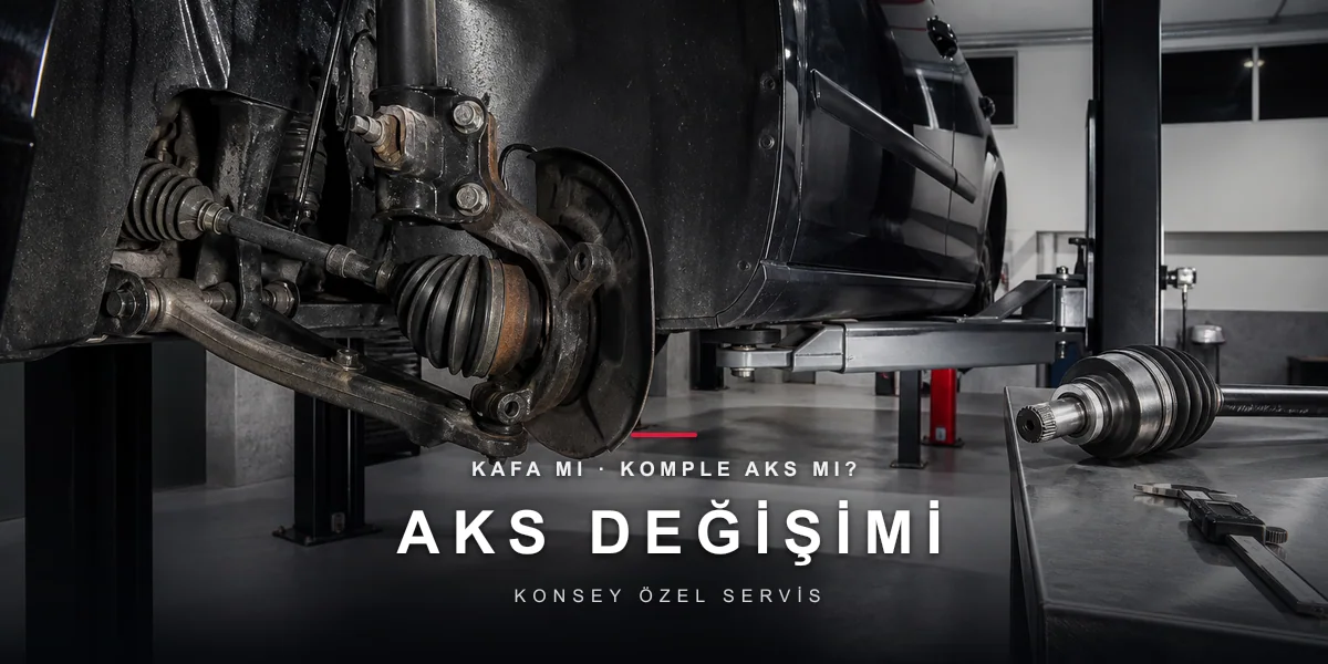 Aks değişim fiyatı ve ses titreşim teşhisi