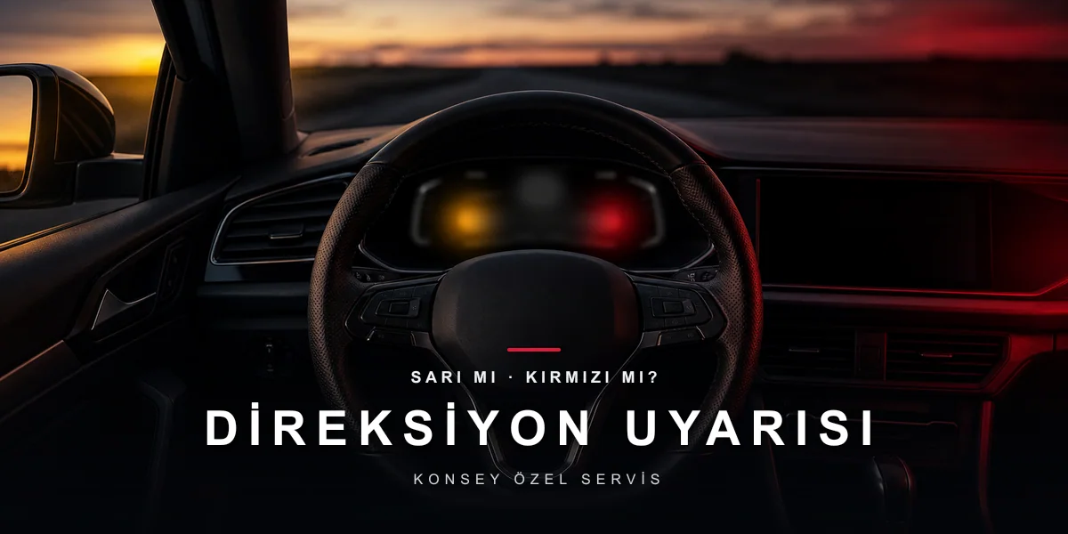 Direksiyon Uyarı Işığı Yandıysa Ne Yapılmalı?