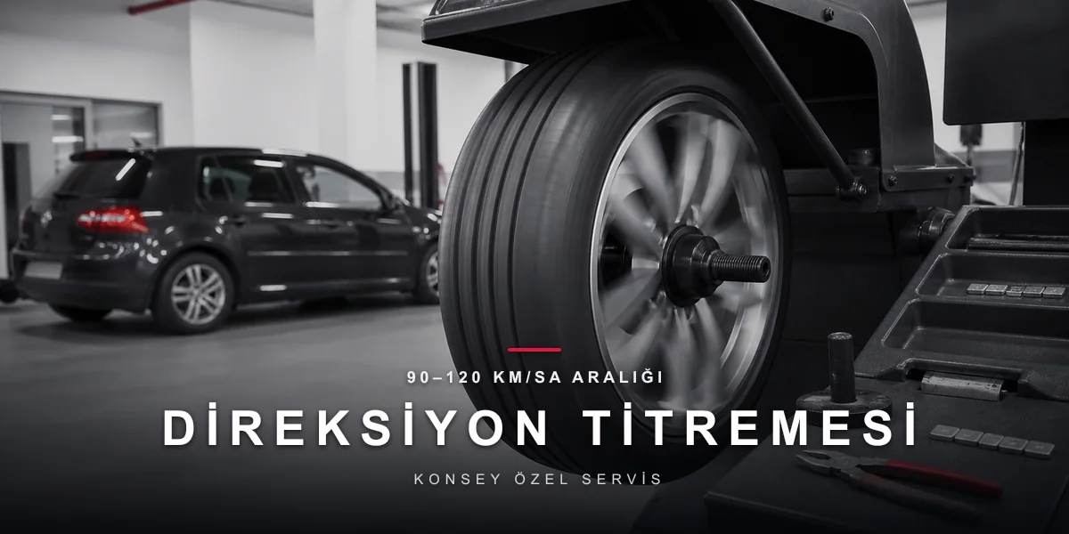 Direksiyon Titremesi Yalnız Balans mıdır?