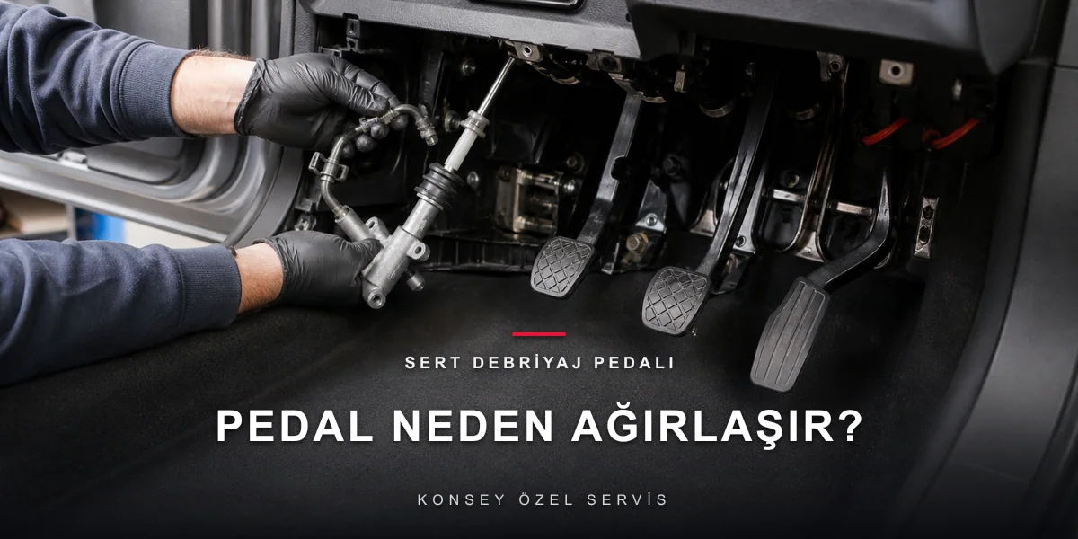 Debriyaj Pedalı Sertleştiyse Ne Yapılmalı?