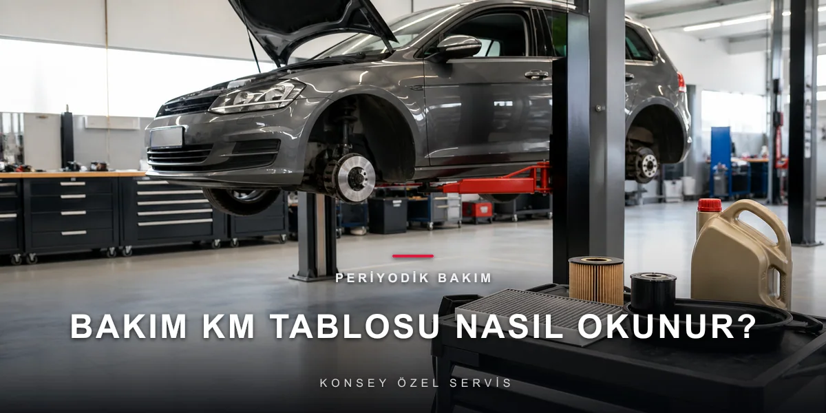 Periyodik Bakım Km Tablosu Nasıl Okunur?