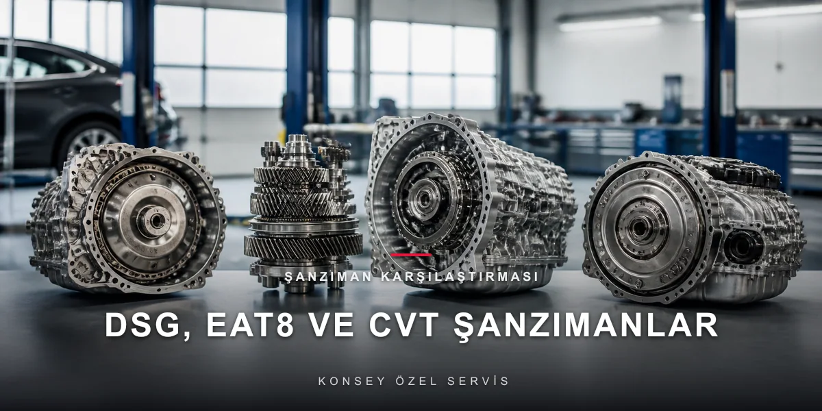 Otomatik Şanzıman Tipleri Nasıl Ayrılır?