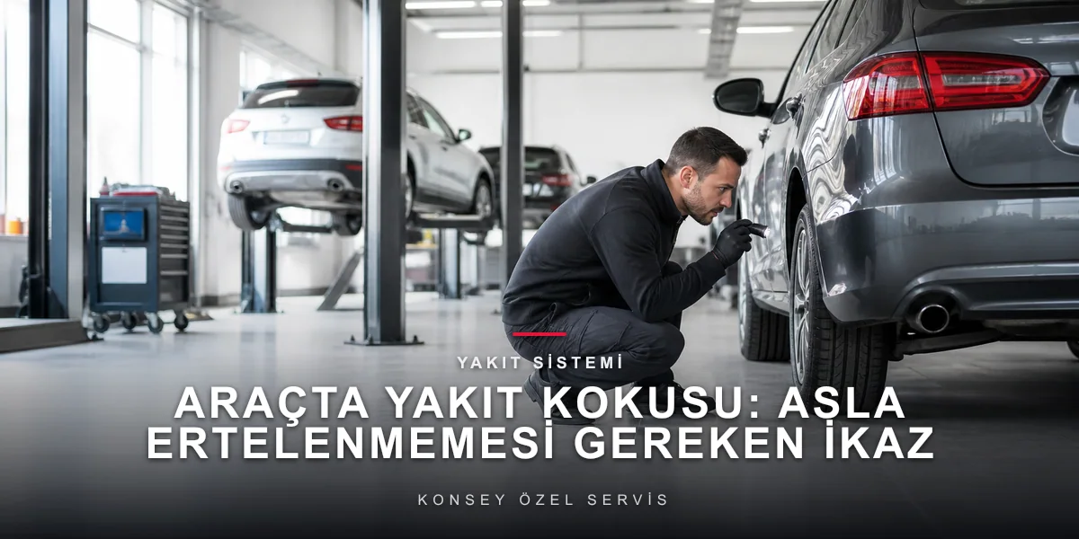 Araçta Yakıt Kokusu Varsa Ne Yapılmalı?