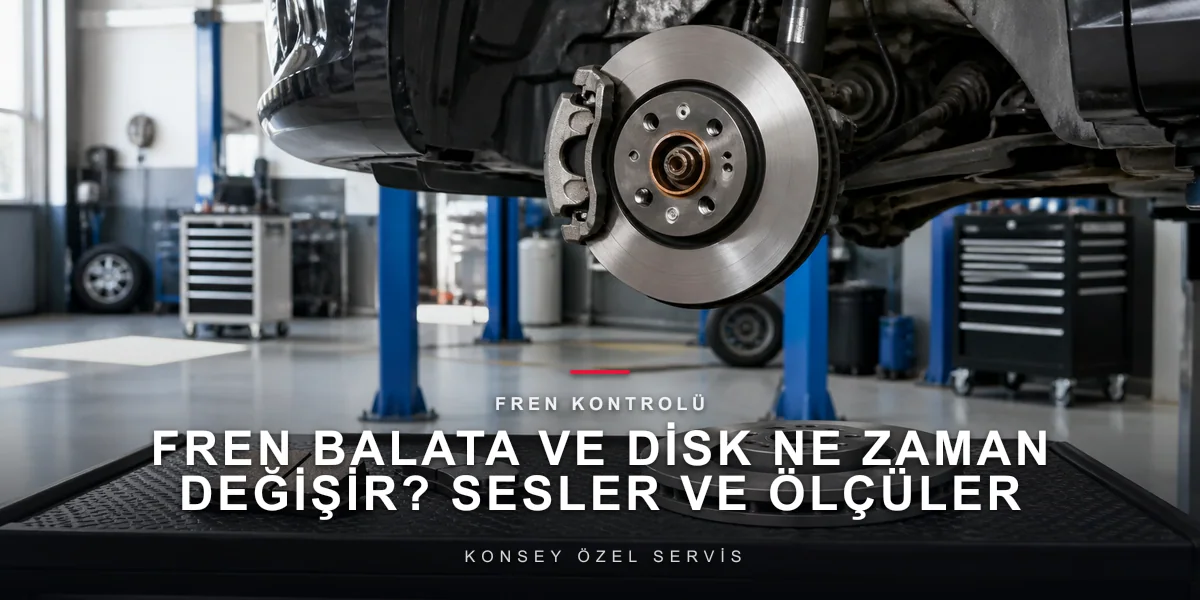 Fren Balata ve Disk Ne Zaman Değişir?