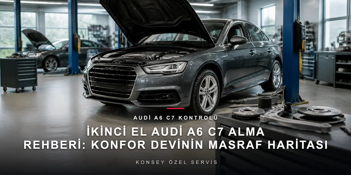 İkinci El Audi A6 C7 Servis Ön Kontrolü