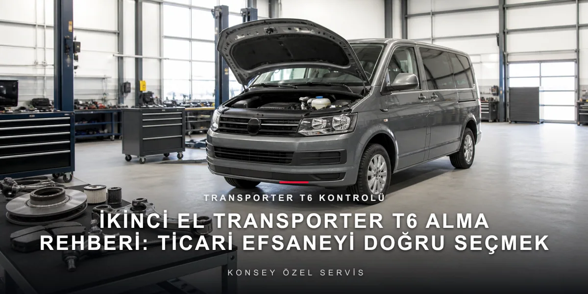 İkinci El Transporter T6 Servis Ön Kontrolü