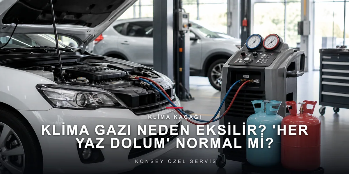 Klima Gazı Neden Eksilir? Kaçak Nasıl Bulunur?