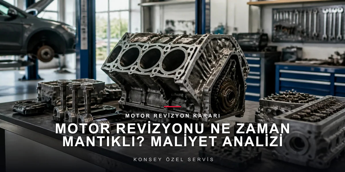 Motor Revizyonu Kararı Nasıl Verilir?