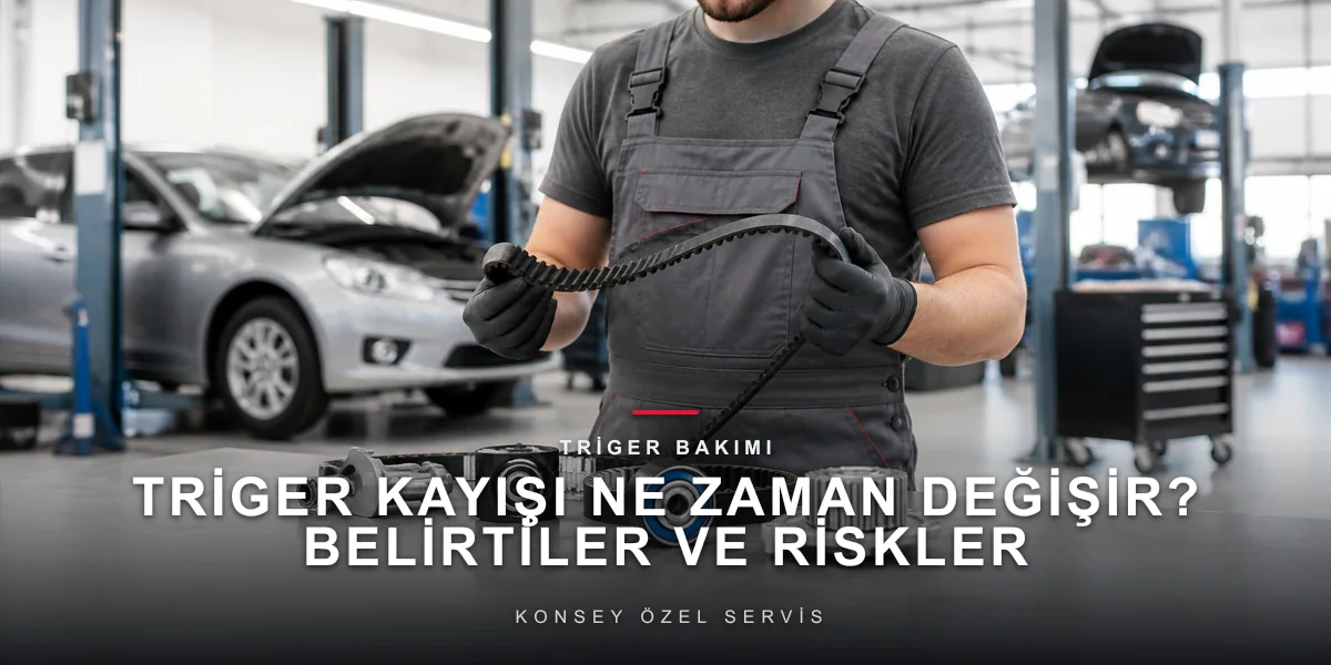 Triger Kayışı Ne Zaman Değişir? Belirtiler ve Riskler
