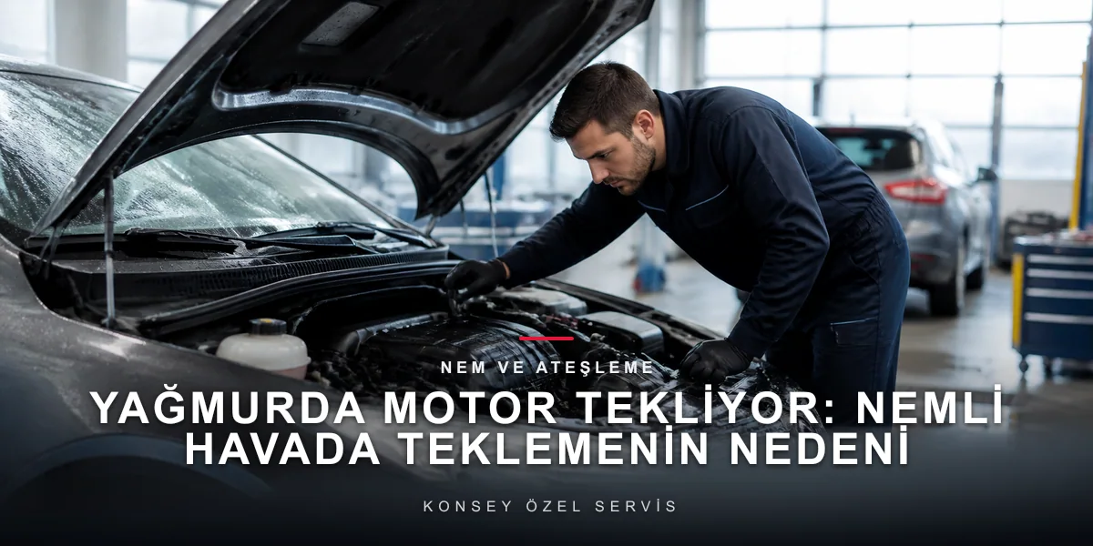 Yağmurda Motor Teklemesi Neden Olur?