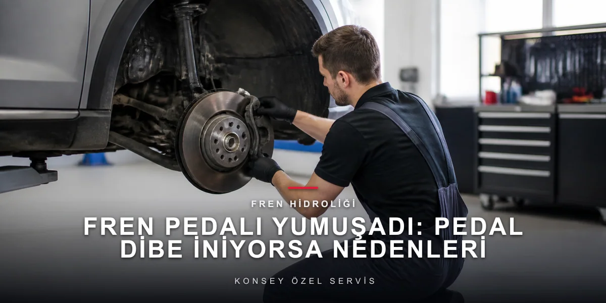 Fren Pedalı Yumuşaksa Ne Yapılmalı?
