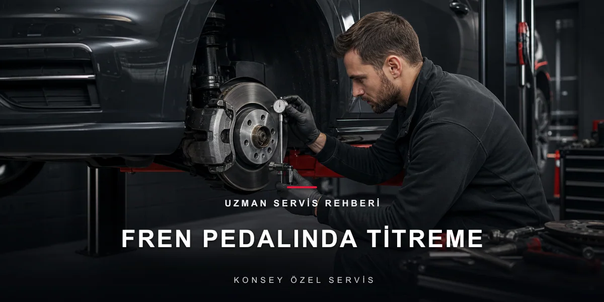 Fren Pedalı Titremesi Nasıl Teşhis Edilir?