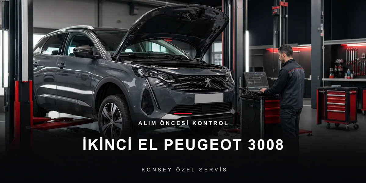 İkinci El Peugeot 3008 Servis Ön Kontrolü