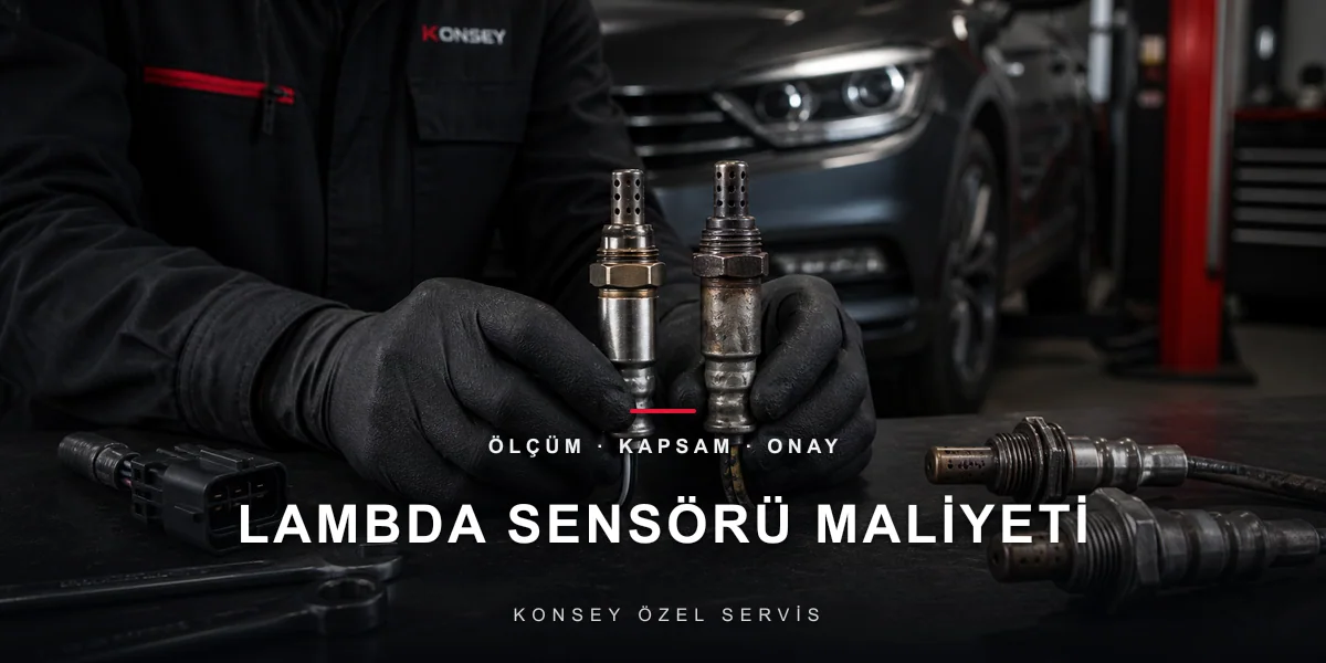 Lambda sensörü fiyatı ve arıza teşhisi
