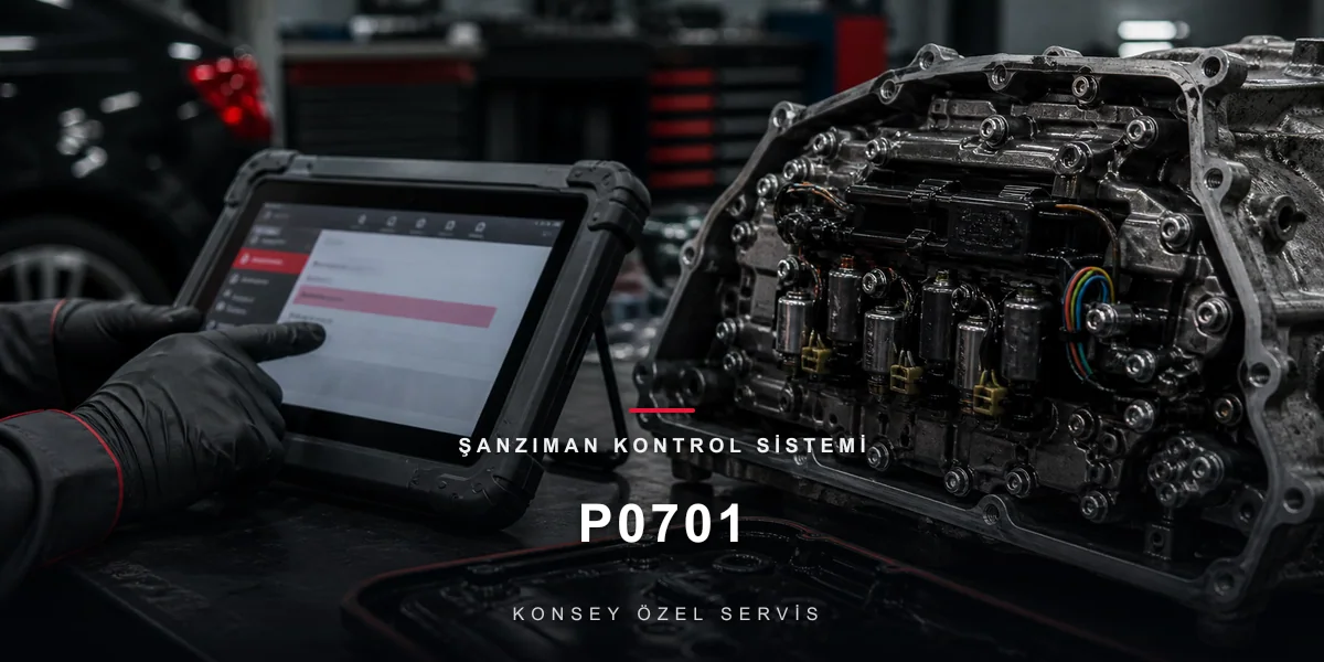 P0701 Arıza Kodu: Şanzıman Kontrol Sistemi Aralık/Performans için Konsey Özel Servis görseli