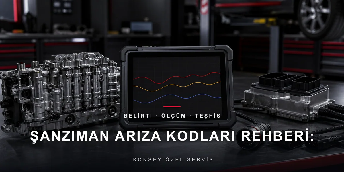 Şanzıman Arıza Kodları Nasıl Okunur?