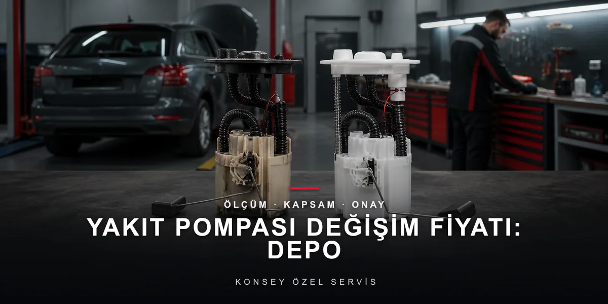 Yakıt Pompası Fiyatı ve Basınç Teşhisi