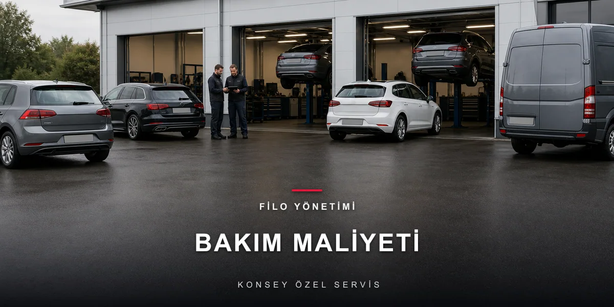 Filo bakım maliyeti planlaması