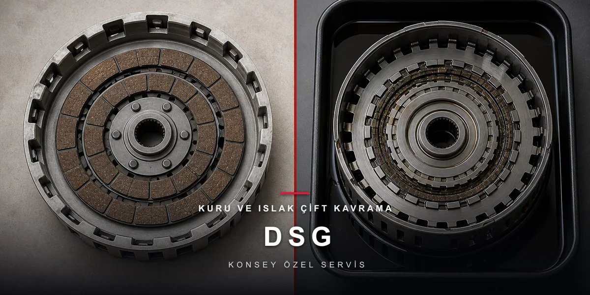 Kuru DSG ve Islak DSG Nasıl Ayırt Edilir?